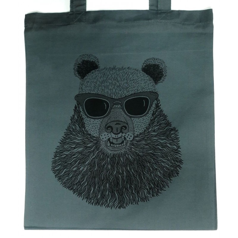 Tote bag sac Ours rock Tote bag sac Ours rock