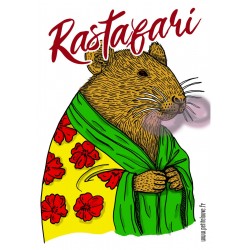 Carte postale Rastafari