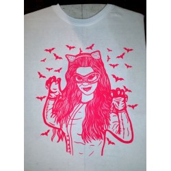 Tee-shirt Catbatwoman